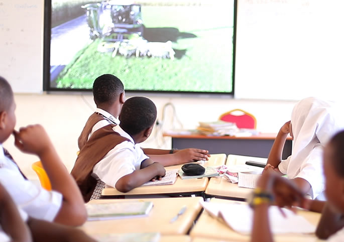Aveon Schools classroom